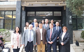 Встреча делегации клуба «Валдай» с представителями руководства Центра международной безопасности и стратегии при Университете Цинхуа