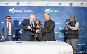 Клуб «Валдай» и Международный фонд Вивекананды подписали меморандум о взаимопонимании